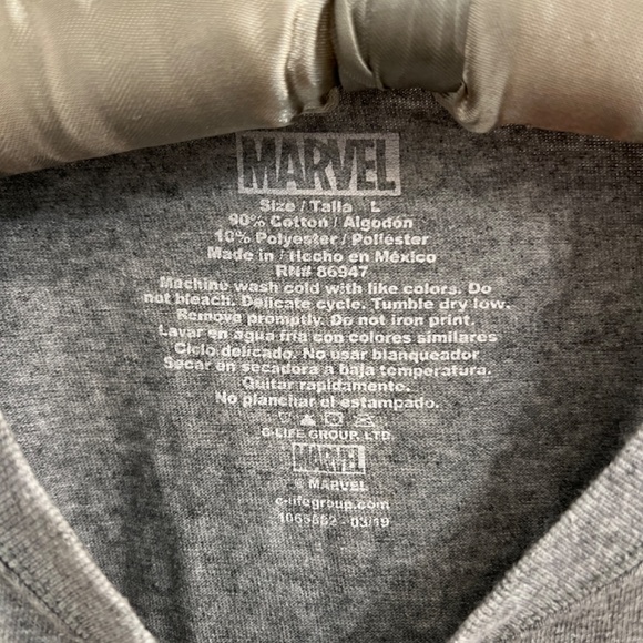 Marvel Comics ,The Infinity Gauntlet, Grey, Excellent Condition, Size Large - Picture 3 of 5